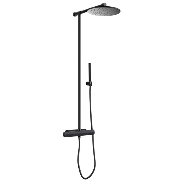 TAKDUSCH TVM300-160 TERMOSTAT C/C160MM MATTSVART | Beijerbygg Byggmaterial